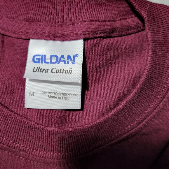 NWOT Capture the crown maroon band shirt - Picture 5 of 5